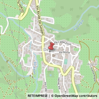 Mappa Via Cesare Battisti, 2, 38010 Denno TN, Italia, 38010 Denno, Trento (Trentino-Alto Adige)