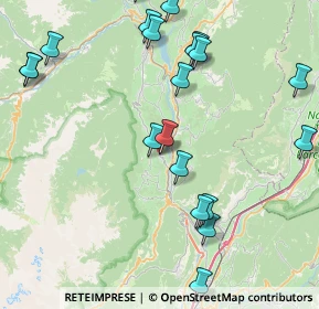 Mappa Via Guglielmo Marconi, 38010 Denno TN, Italia (9.739)