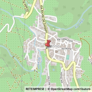Mappa Via Guglielmo Marconi, 2, 38010 Denno, Trento (Trentino-Alto Adige)