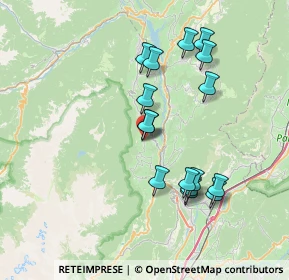 Mappa SP67, 38010 Campodenno TN, Italia (6.92625)