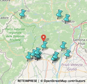 Mappa 33090 Tramonti di Sotto PN, Italia (15.68)