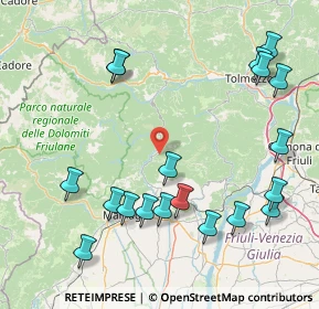 Mappa 33090 Tramonti di Sotto PN, Italia (19.27632)
