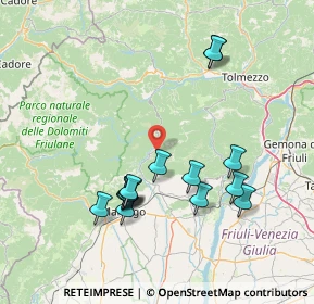 Mappa 33090 Tramonti di Sotto PN, Italia (14.826)