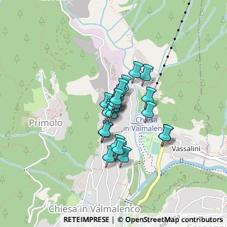 Mappa Via Funivia, 23023 Chiesa in Valmalenco SO, Italia (0.25)