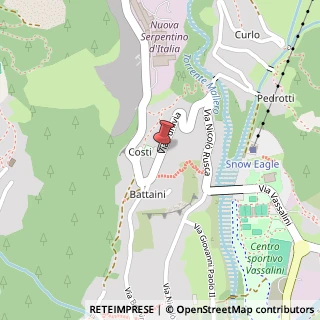 Mappa Via Funivia, 46, 23023 Chiesa in Valmalenco, Sondrio (Lombardia)