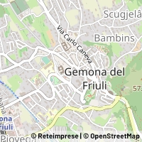 지도 Gemona del Friuli