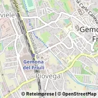 地図 Gemona del Friuli