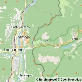 Mappa Erto e Casso