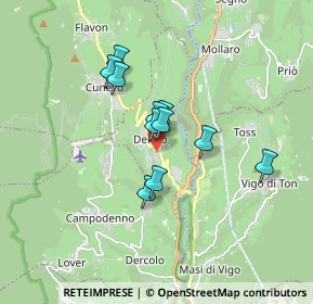 Mappa Via Borgo Nuovo, 38010 Denno TN, Italia (1.22182)