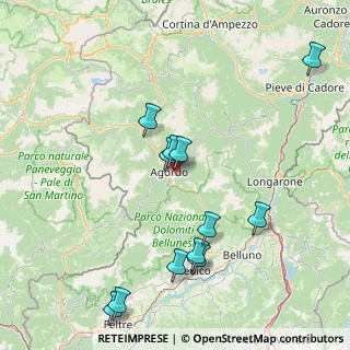 Mappa Frazione Crostolin, 32021 Agordo BL, Italia (16.8875)
