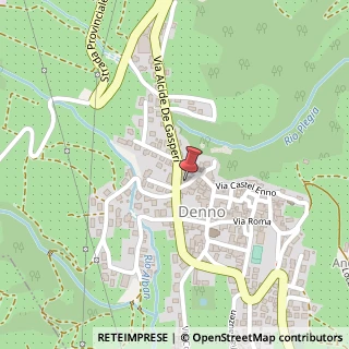 Mappa Via Severini, 8, 38010 Denno, Trento (Trentino-Alto Adige)