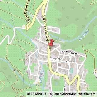 Mappa Via Alcide De Gasperi, 10, 38010 Denno, Trento (Trentino-Alto Adige)