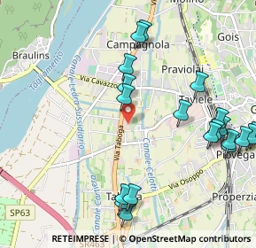 Mappa Parco Commerciale Bravi, 33013 Gemona del Friuli UD, Italia (1.22)