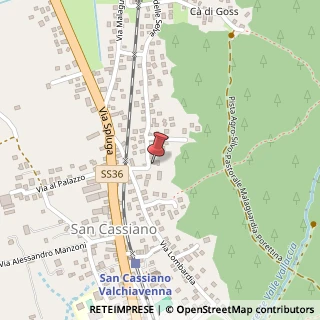Mappa Via Bruga, 8, 23020 Prata Camportaccio, Sondrio (Lombardia)