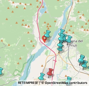 Mappa Via delle Roste Nuove, 33010 Trasaghis UD, Italia (5.62875)