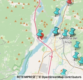 Mappa Via delle Roste Nuove, 33010 Trasaghis UD, Italia (5.07538)