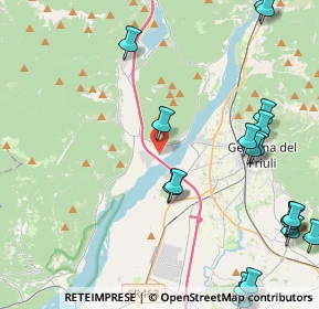 Mappa Via delle Roste Nuove, 33010 Trasaghis UD, Italia (5.9935)