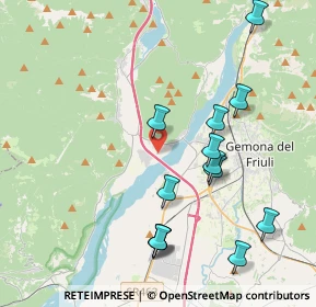 Mappa Via delle Roste Nuove, 33010 Trasaghis UD, Italia (4.19462)