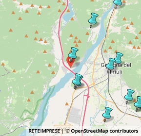 Mappa Via delle Roste Nuove, 33010 Trasaghis UD, Italia (5.65583)