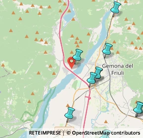 Mappa Via delle Roste Nuove, 33010 Trasaghis UD, Italia (5.52091)
