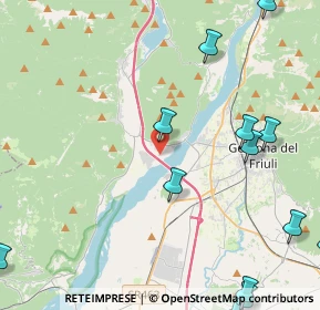 Mappa Via delle Roste Nuove, 33010 Trasaghis UD, Italia (6.40643)