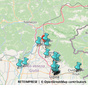 Mappa Piazza del Municipio, 33013 Gemona del Friuli UD, Italia (19.42368)