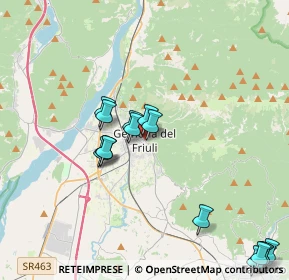 Mappa Piazza del Municipio, 33013 Gemona del Friuli UD, Italia (4.78875)