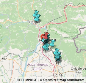 Mappa Via Pineta, 33013 Gemona del Friuli UD, Italia (9.51737)