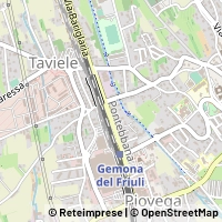 Mapa Gemona del Friuli
