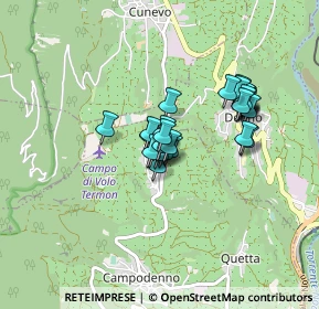 Mappa Via Grotta, 38010 Campodenno TN, Italia (0.60357)