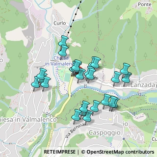 Mappa Via Vassalini, 23023 Chiesa in Valmalenco SO, Italia (0.38846)