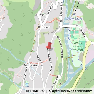 Mappa Via Nicolò Rusca, 43/B, 23023 Chiesa in Valmalenco, Sondrio (Lombardia)
