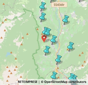 Mappa Unnamed Road, 38010 Cunevo TN, Italia (6.131)