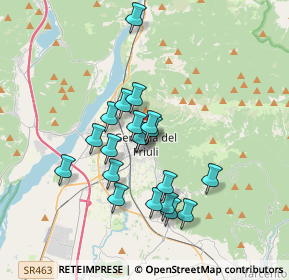 Mappa Salita, 33013 Gemona del Friuli UD, Italia (2.915)