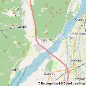 Mappa Trasaghis