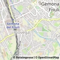 Hartă Gemona del Friuli