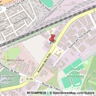 Mappa Rue Henry Giffard, 1, 78180 Ferrara, Ferrara (Emilia Romagna)