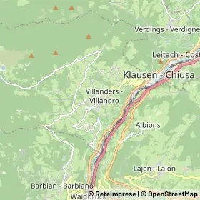 Mappa Villandro