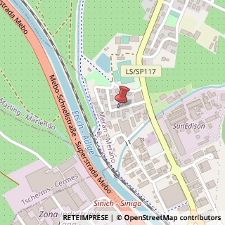 Mappa Via Enrico Fermi, 7, 39012 Merano, Bolzano (Trentino-Alto Adige)
