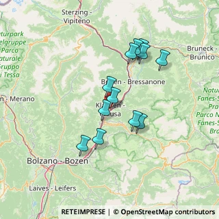 Mappa Unterstadt Cittá Bassa, 39043 Chiusa BZ, Italia (12.01)