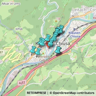 Mappa Unterstadt Cittá Bassa, 39043 Chiusa BZ, Italia (0.2375)