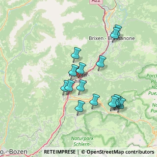 Mappa Unterstadt Cittá Bassa, 39043 Chiusa BZ, Italia (6.73467)