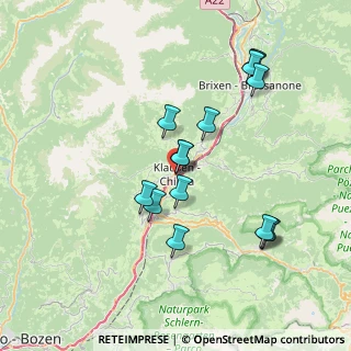 Mappa Unterstadt Cittá Bassa, 39043 Chiusa BZ, Italia (7.066)