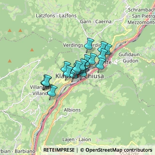 Mappa Unterstadt Cittá Bassa, 39043 Chiusa BZ, Italia (0.986)