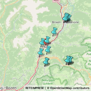 Mappa Via Fraghes, 39043 Chiusa BZ, Italia (8.25118)