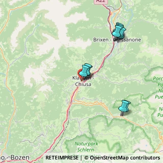 Mappa Via Fraghes, 39043 Chiusa BZ, Italia (8.05273)