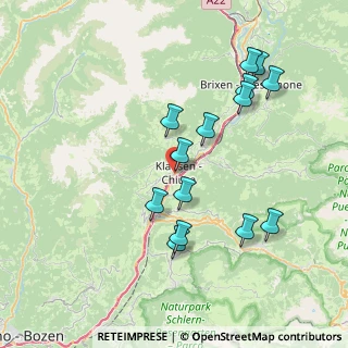 Mappa Via alle Miniere, 39043 Chiusa BZ, Italia (7.47714)