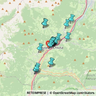 Mappa Via alle Miniere, 39043 Chiusa BZ, Italia (2.532)