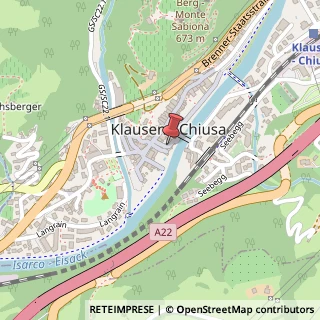 Mappa Via Tintori, 12, 39043 Chiusa, Bolzano (Trentino-Alto Adige)