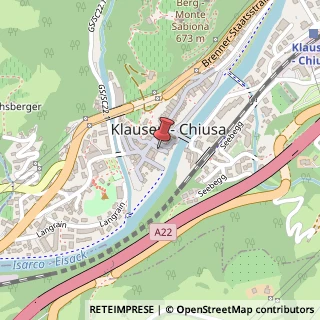 Mappa Via molini 7, 39043 Chiusa, Bolzano (Trentino-Alto Adige)